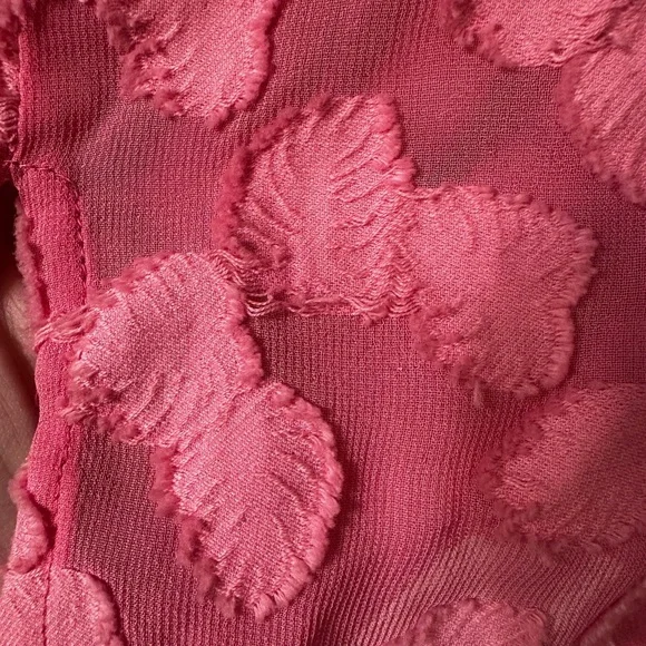 Aratta Pink Blouse with Textured Design - Picture 7 of 16